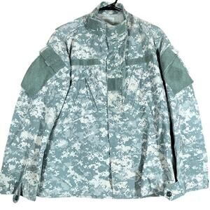 Military Army Combat Mens Coat Green Camouflage Uniform Digicam Medium Regular